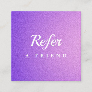 Professionell salong & spa-referenskort Redigerb Rabattkort