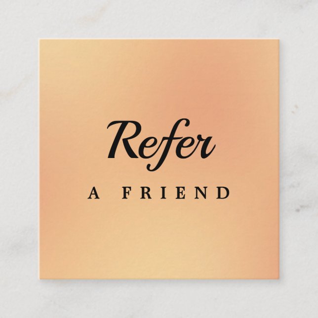 Professionell salong & spa-referenskort | Redigerb Rabattkort (Framsida)