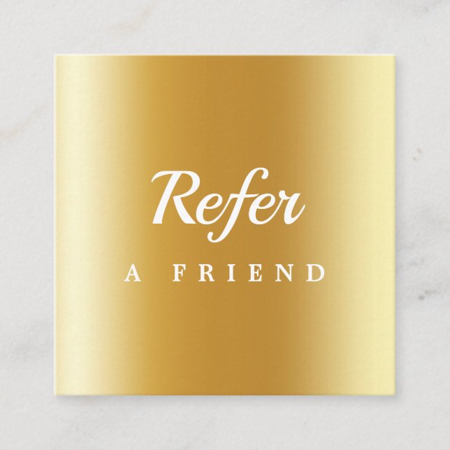 Professionell salong & spa-referenskort | Redigerb Rabattkort (Framsida)