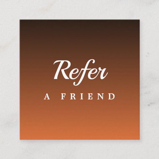 Professionell salong & spa-referenskort | Redigerb Rabattkort (Framsida)