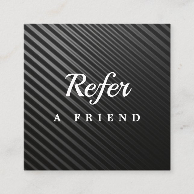 Professionell salong & spa-referenskort | Redigerb Rabattkort (Framsida)