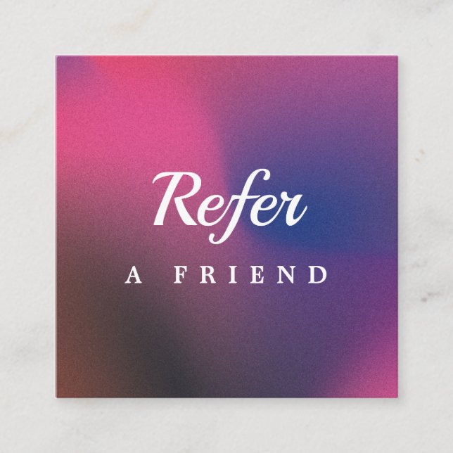 Professionell salong & spa-referenskort | Redigerb Rabattkort (Framsida)
