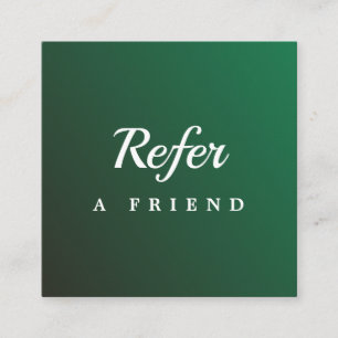 Professionell salong & spa-referralkort Redigerb Rabattkort
