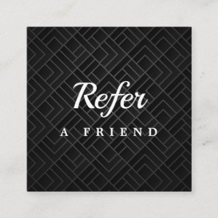 Professionell salong & spa-referralkort Redigerb Rabattkort