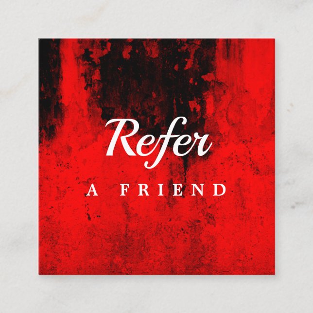 Professionell salong & spa-referralkort | Redigerb Rabattkort (Framsida)