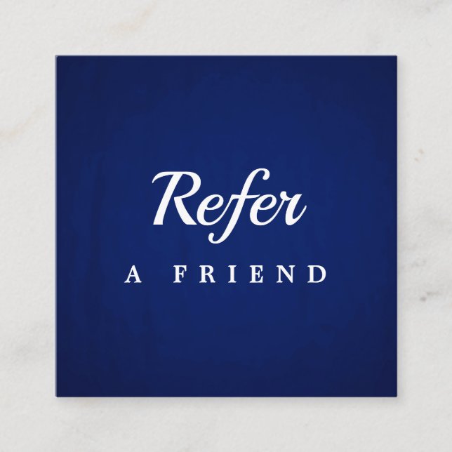 Professionell salong & spa-referralkort | Redigerb Rabattkort (Framsida)