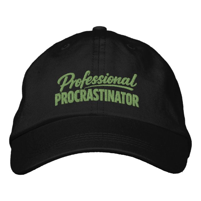 Professionell Särksärd Humor Broderad Keps (Framsida)