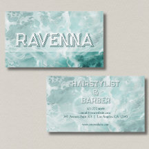 Professionell Seafoam Silver Vit Namn