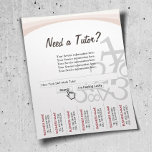 Professionell Search Pub Math Tutor Flyers<br><div class="desc">Professionell Search Pub Math Tutor Flyers.</div>