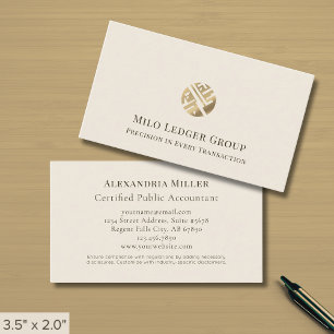 Professionell Services Firm Visitkort