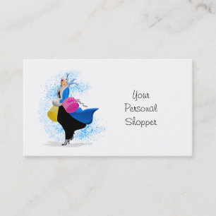 Professionell Shopper Assistant Visitkort