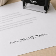 Professionell signatur namn företag