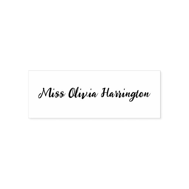 Professionell signaturnamn affärsidé  självfärgande stämpel (Design)