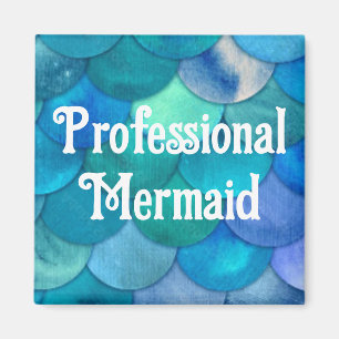Professionell Sjöjungfru Magnet