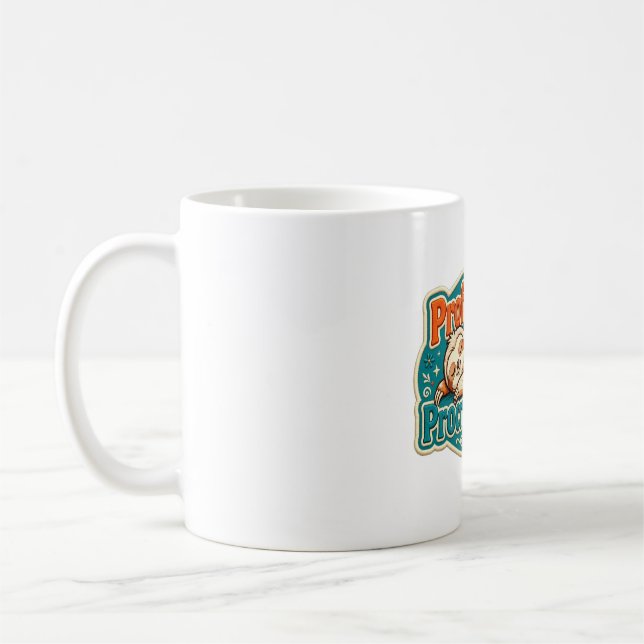 Professionell Slarver Utmärkt Retro Kaffemugg (Vänster)
