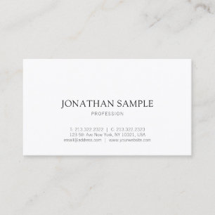 Professionell Sleek Graphic Design Modern lyx Visitkort