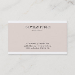 Professionell Sleek Graphic Design Snyggt Oformate Visitkort