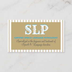 Professionell SLP-affärskort Visitkort