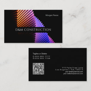 Professionell, smart design, QR-kod Visitkort