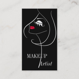 Professionell Sminkartist Visitkort