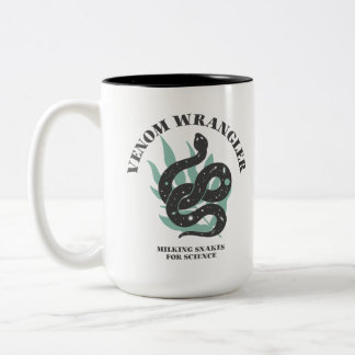 Professionell Snake Milker Venom Wrangler Två-Tonad Mugg