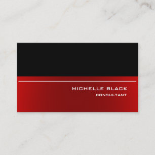 Professionell Snyggt Black Modern Elegant Visitkort