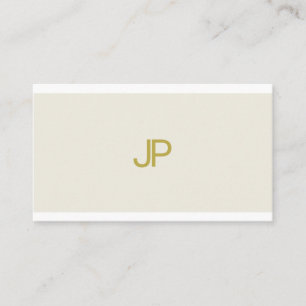 Professionell Snyggt Design Monogrammed oformatera Visitkort