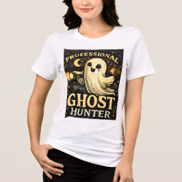 Professionell Spökjägare Rolig Halloween-grafik T Shirt