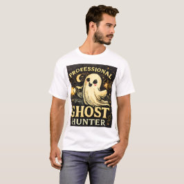 Professionell Spökjägare Rolig Halloween-grafik T Shirt