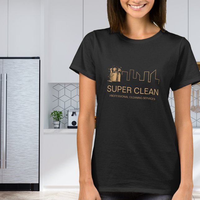 Professionell Städning House Commercial T Shirt (Skapare uppladdad)