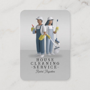 Professionell städtjänst städning visitkort
