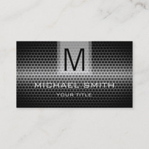 Professionell Stainless Steel Metall Monogram #2 Visitkort