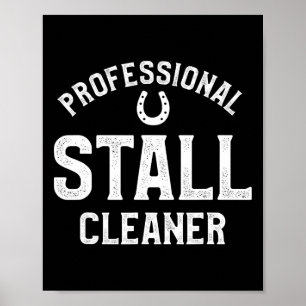 Professionell Stall Cleaner Equest Poster