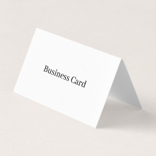 Professionell standard, 3,5" x 2,0" visitkort (Framsida)