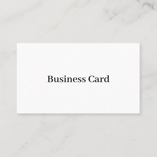 Professionell standard, 3,5" x 2,0" visitkort (Framsida)