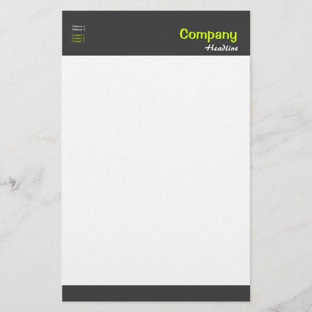 Professionell Stationery Brevpapper (Framsida)