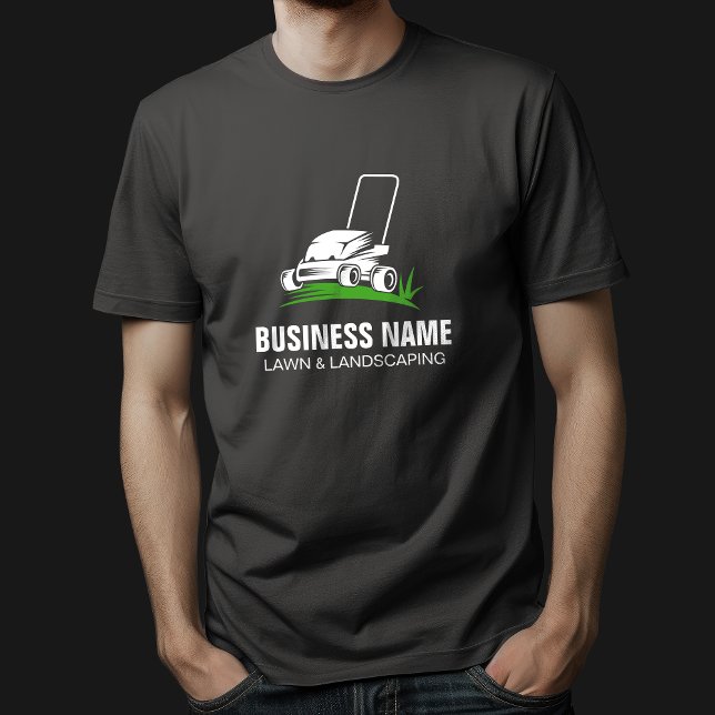 Professionell svart grön trädgårdsskötsel & landsk t shirt (Skapare uppladdad)