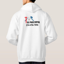 Professionell takläggningstjänst hoodie