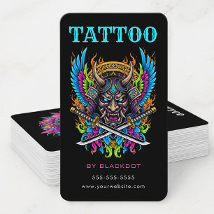 Professionell tatuerare Tattoo Shop Tatuerare Visitkort