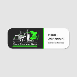 Professionell Trucking Hauling Company Repair Namnbricka