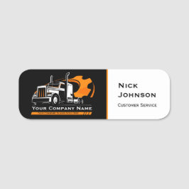 Professionell Trucking Hauling Company Repair Namnbricka