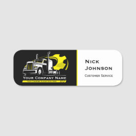 Professionell Trucking Hauling Company Repair Namnbricka