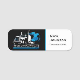 Professionell Trucking Hauling Company Repair Namnbricka