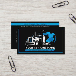 Professionell Trucking Hauling Company Repair Visitkort