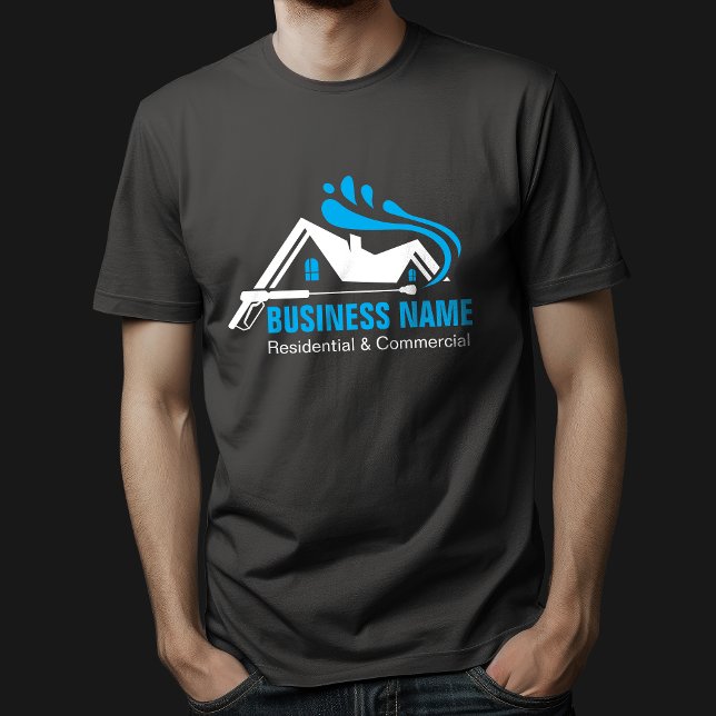 Professionell trycktork rengöring med högtryckstvä t shirt (Skapare uppladdad)