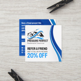 Professionell trycktorkning & Krafttvätt Rabattkort