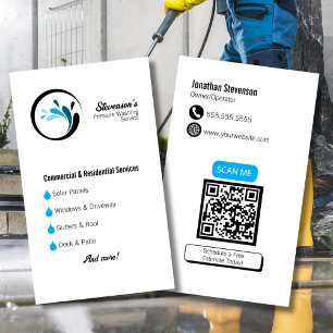 Professionell trycktorkning med QR-kod enligt kund Visitkort