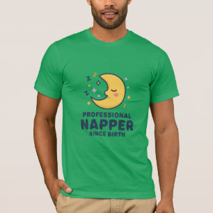 Professionell tupplurare sedan födseln Söt måne Ro T Shirt