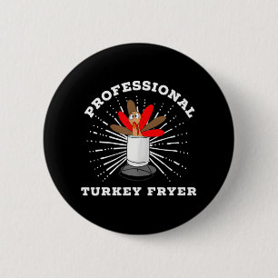 Professionell Turkiet Fryer Frying Champion Knapp
