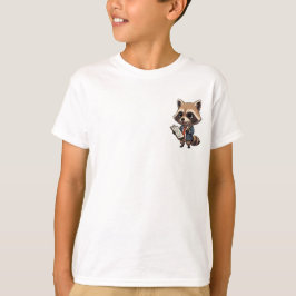 Professionell tvättbjörn-auditör för barn t shirt